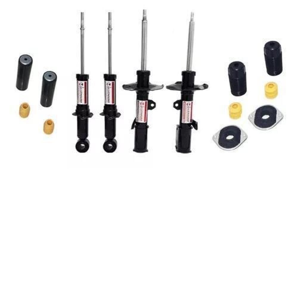 4 Amortecedor + 4 Kit Batente Polo Moderno/ Fox/ Space Fox