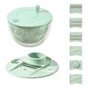 Secadora Seca Salada Centrifuga 10 Em 1 Corta Legumes Ralador Multiuso