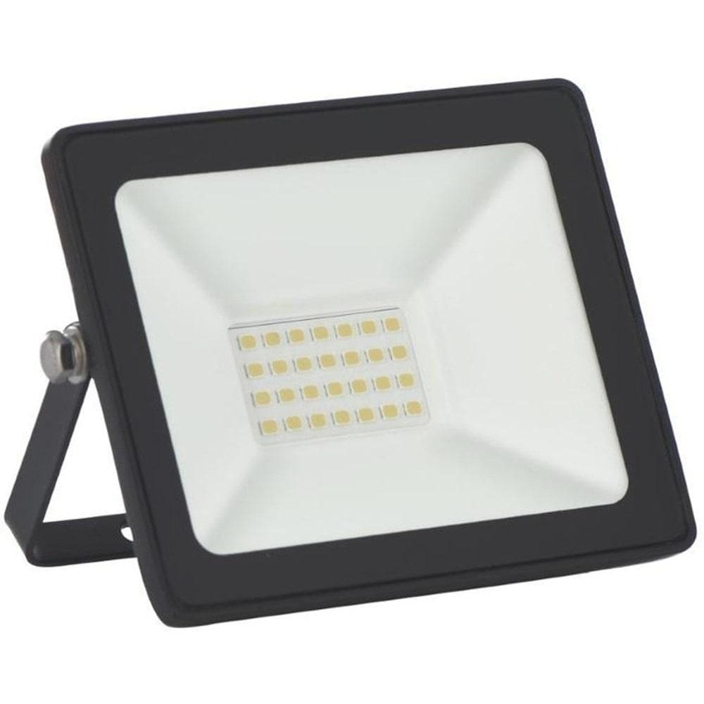 Refletor Slim Taschibra 20W, Preto 6500K