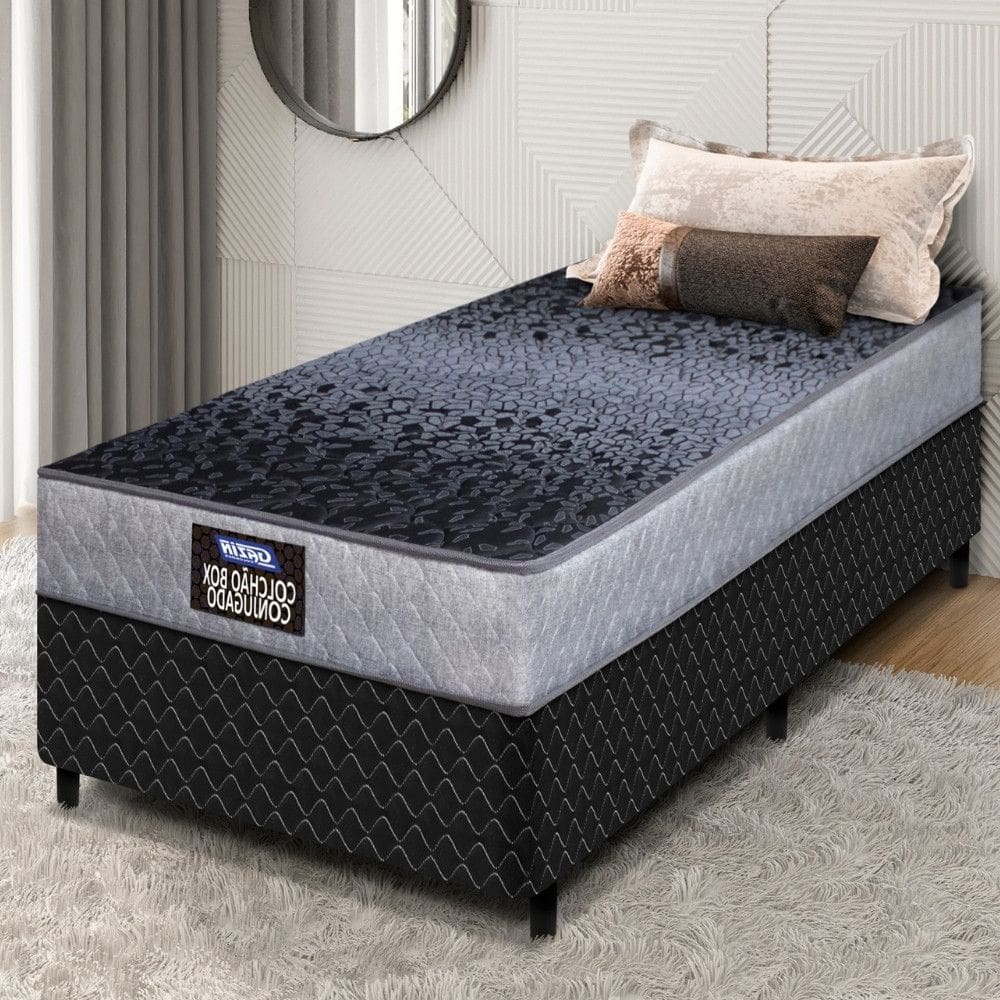 Cama Box Conjugado Solteiro King 98cm Supreme Gazin