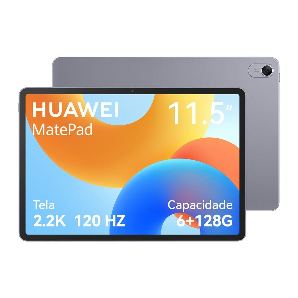 HUAWEI MatePad 11.5 New | Tablet | 6GB+128GB | HUAWEI Notes | Sem Teclado