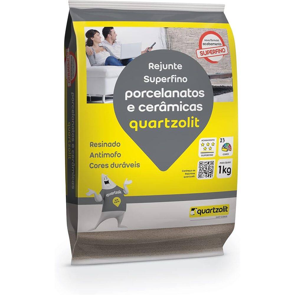 Rejunte Porcelanatos E Cerâmicas Bege - 1Kg