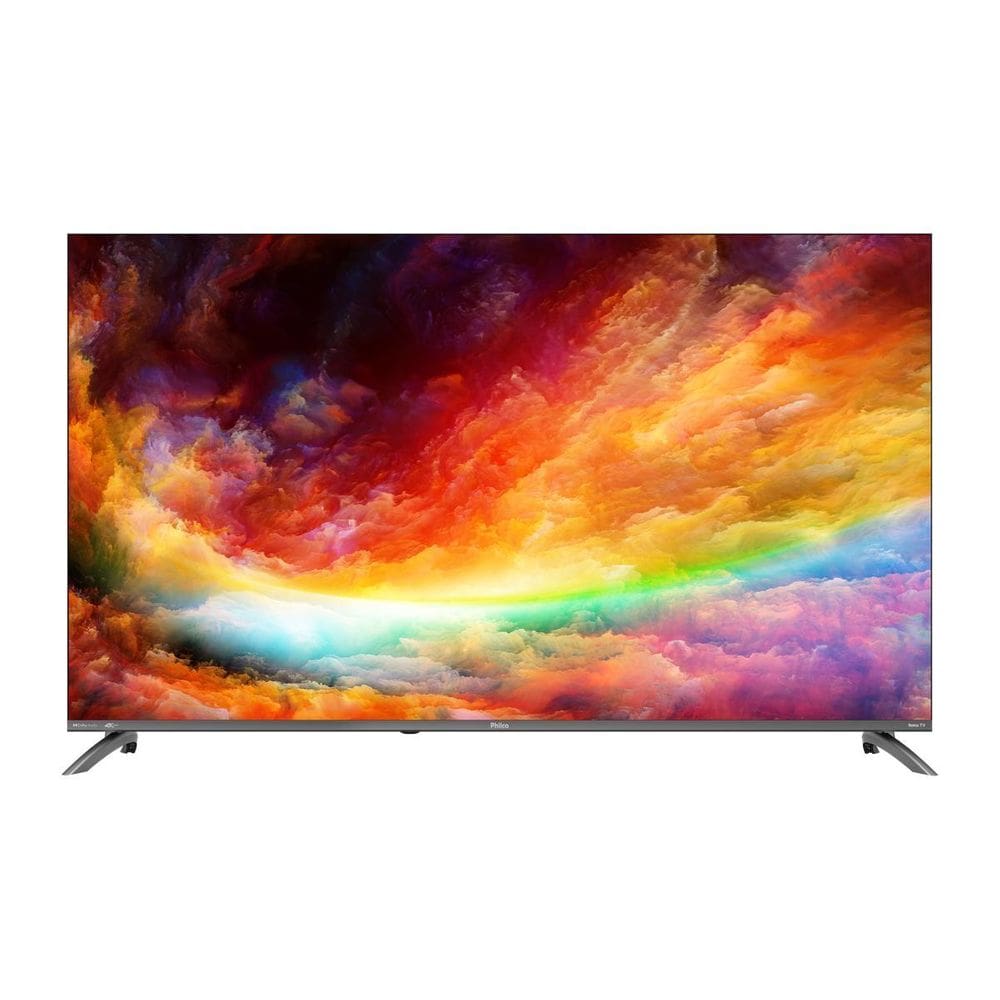 Smart TV 55” Philco 4K UHD Roku TV Dolby Audio P55CRA