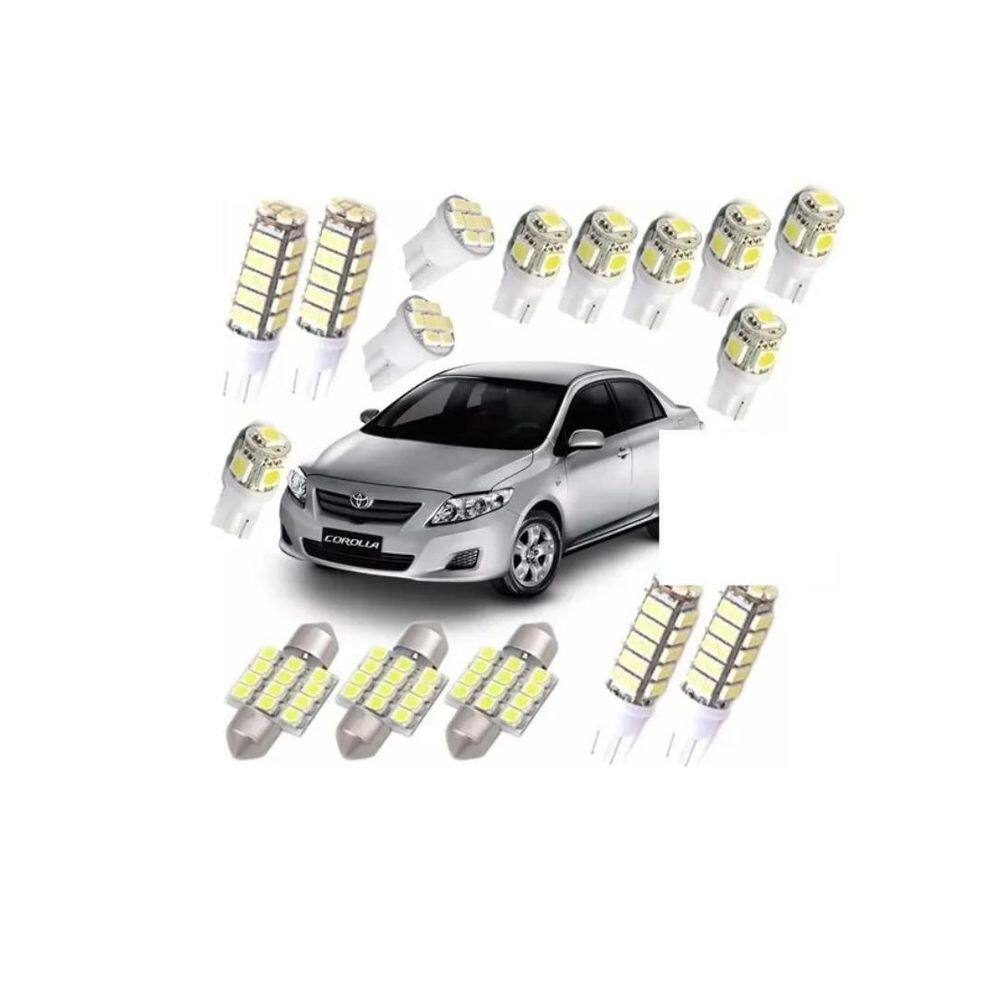 Kit Lâmpadas Corolla 2009 2010 2011 2012 2013 2014 2015 2016