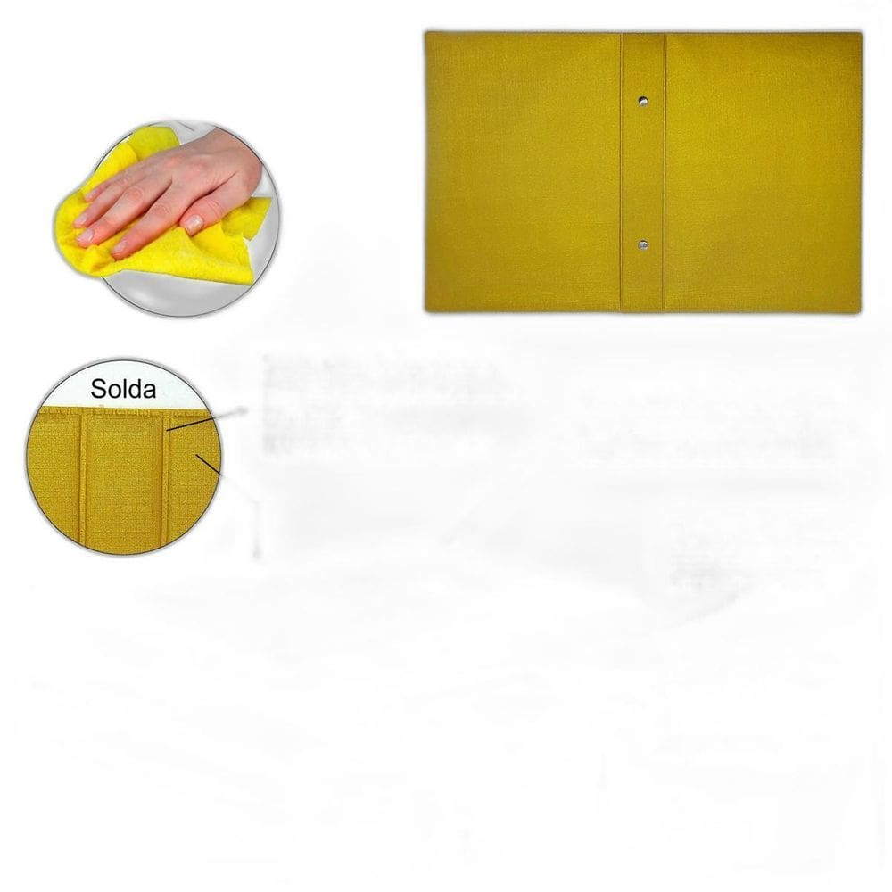 Album De Fotos 15X21/100 Alegre Amarelo-Solar Aniversário