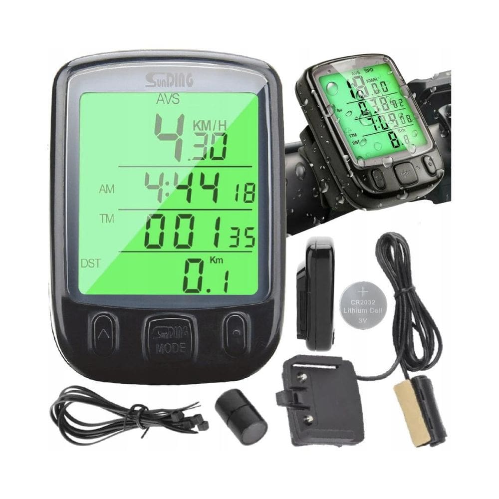 Velocímetro Para Bike - Monitoramento Noturno E Preciso