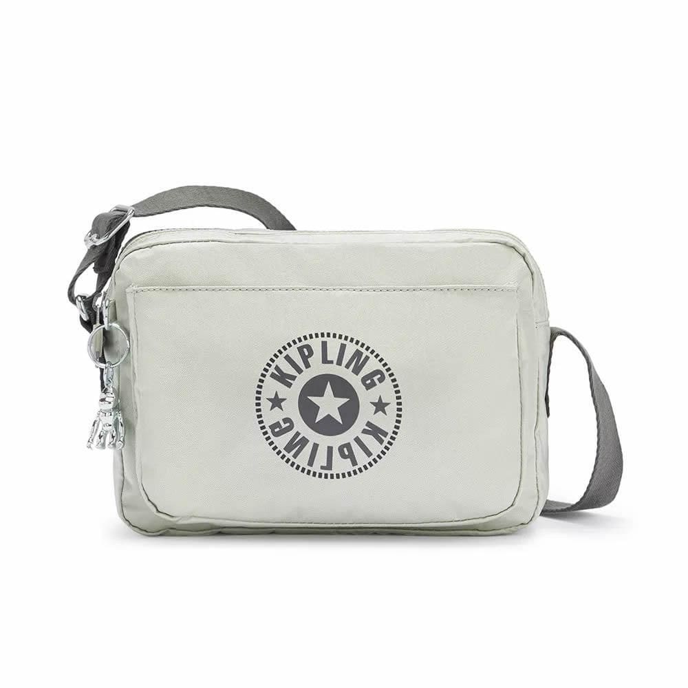 Bolsa Transversal Kipling Abanu M Prata Dynamic Silver