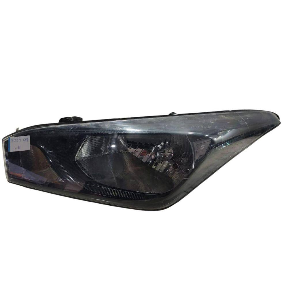 Farol Esquerdo Hb20 2013 A 2017 Máscara Negra Detalhe