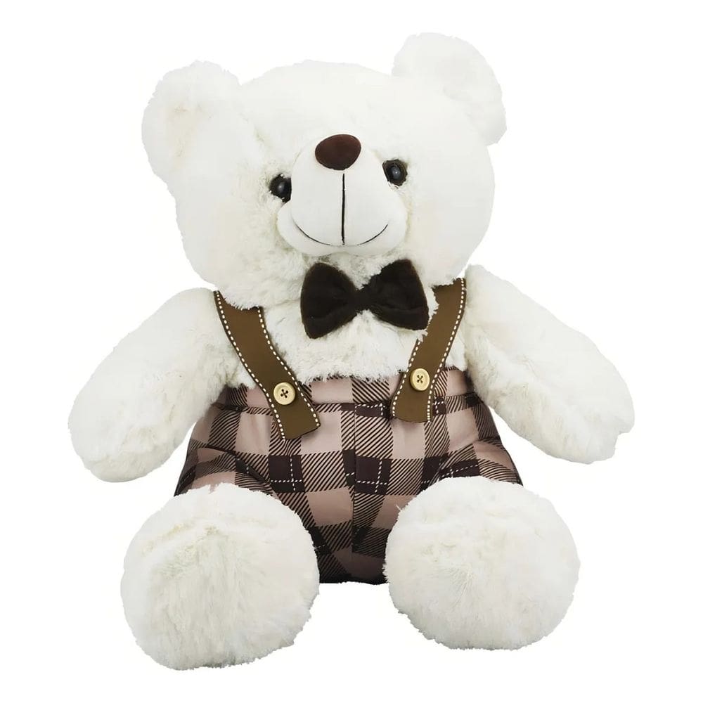 Urso de Pelúcia Suspensório e Gravata 30cm - Fofy Toys