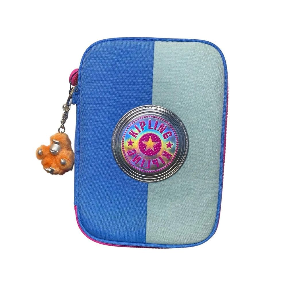 Estojo/Necessaire Escolar Kipling 100 Pens Azul Chromapop