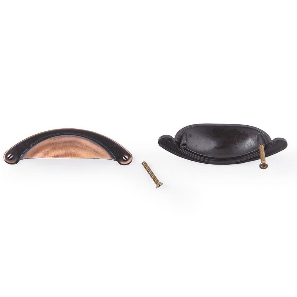 Puxador Concha Com 1 Puxadores Coloniais Para Móveis Cozinha