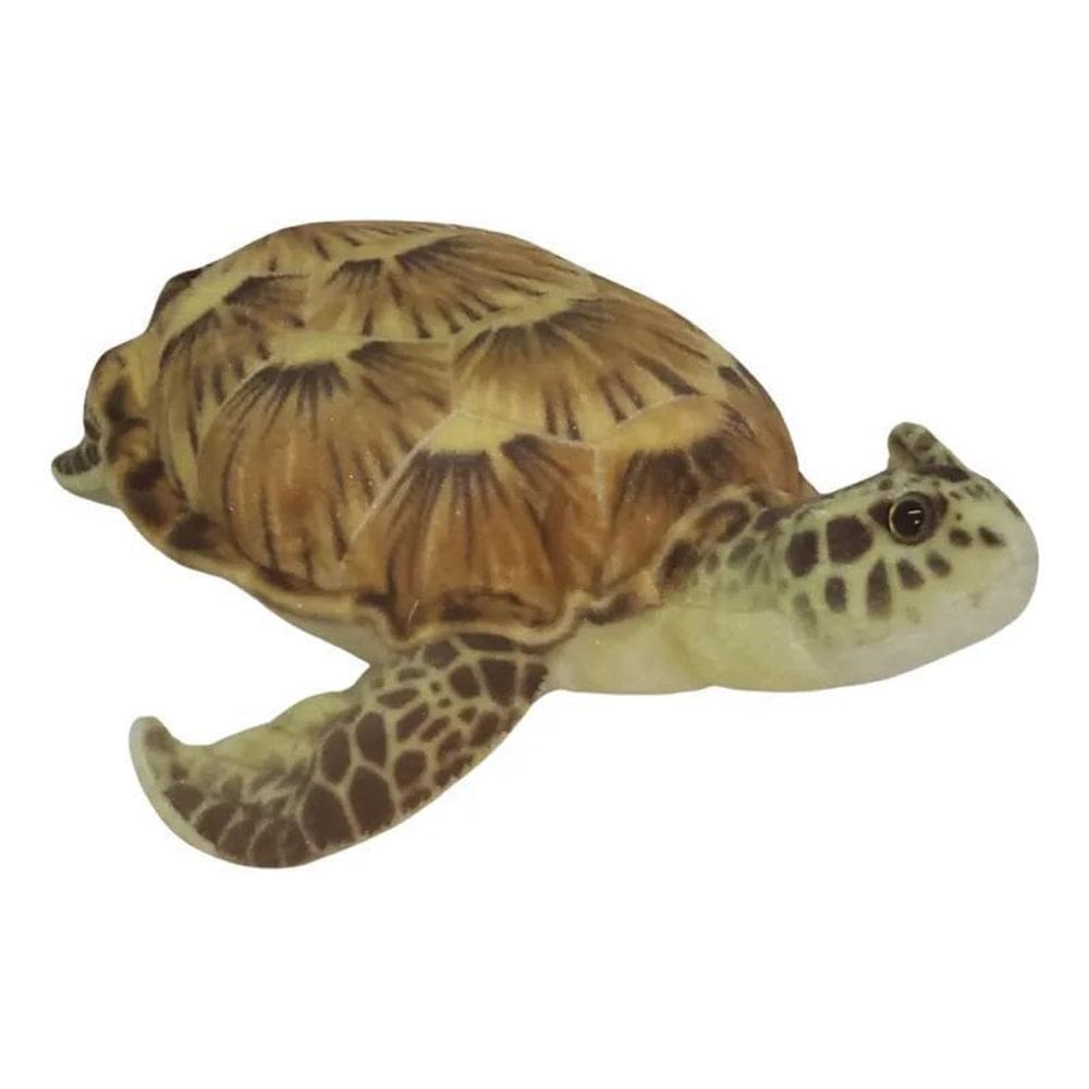 Pelúcia De Tartaruga Realista 33Cm