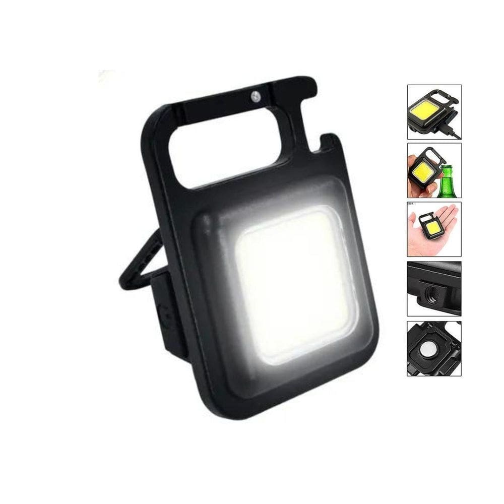 Mini Luminaria Chaveiro De Camping Pesca Ciclismo Em Led