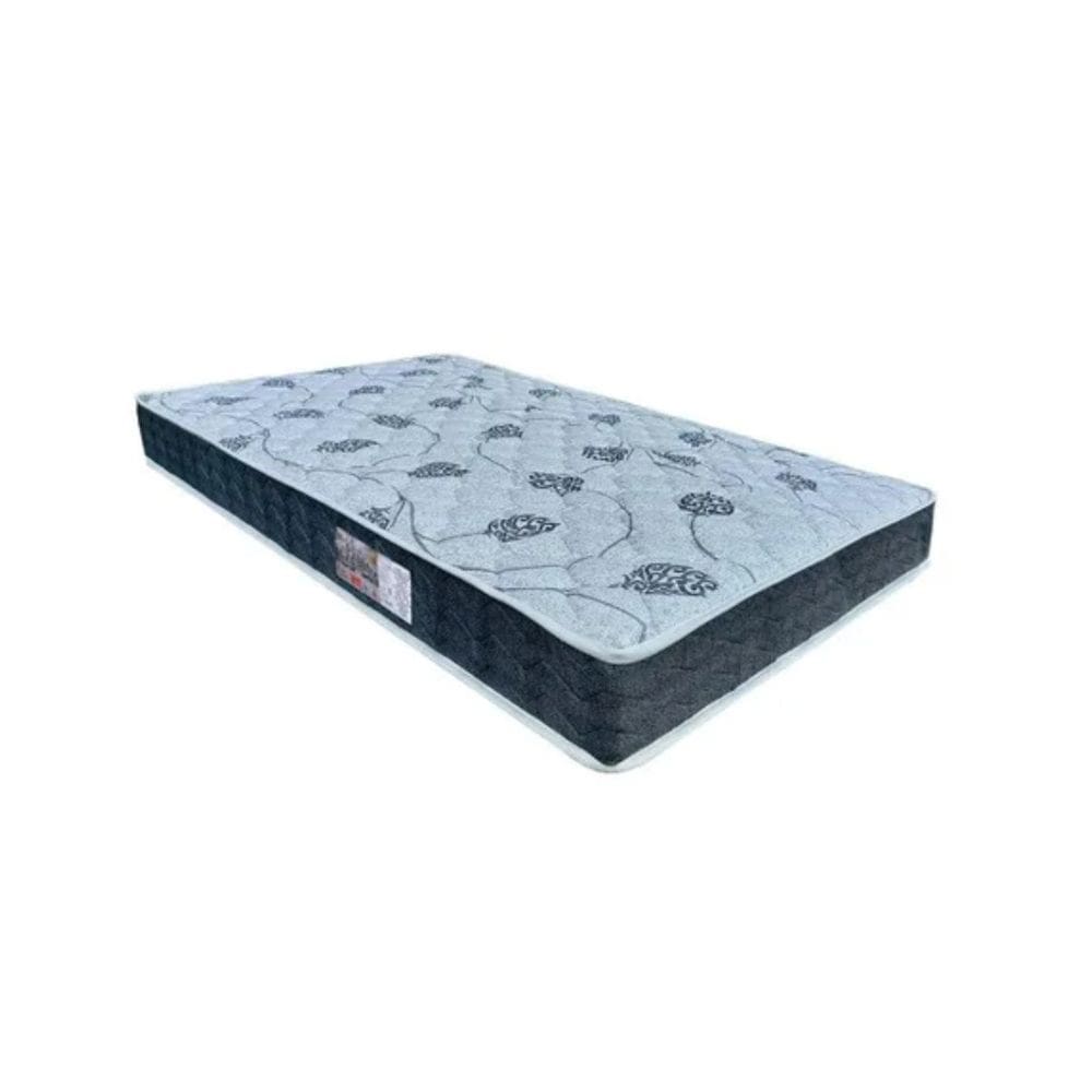Colchão Solteiro Espuma D45 24x78cm Comfortpedic Line Cinza/Estampado