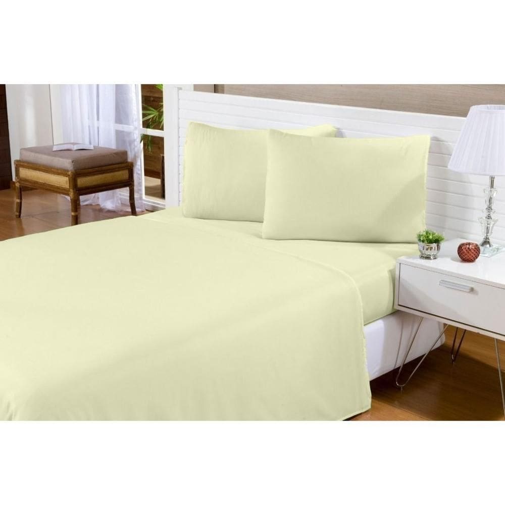 Jogo De Cama Queen 4 Peças Linha Charme Para Cama Box Luxo