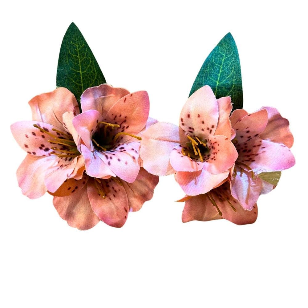 Porta Guardanapo Astromélia Rosa Chá Decoração Mesa 12Un