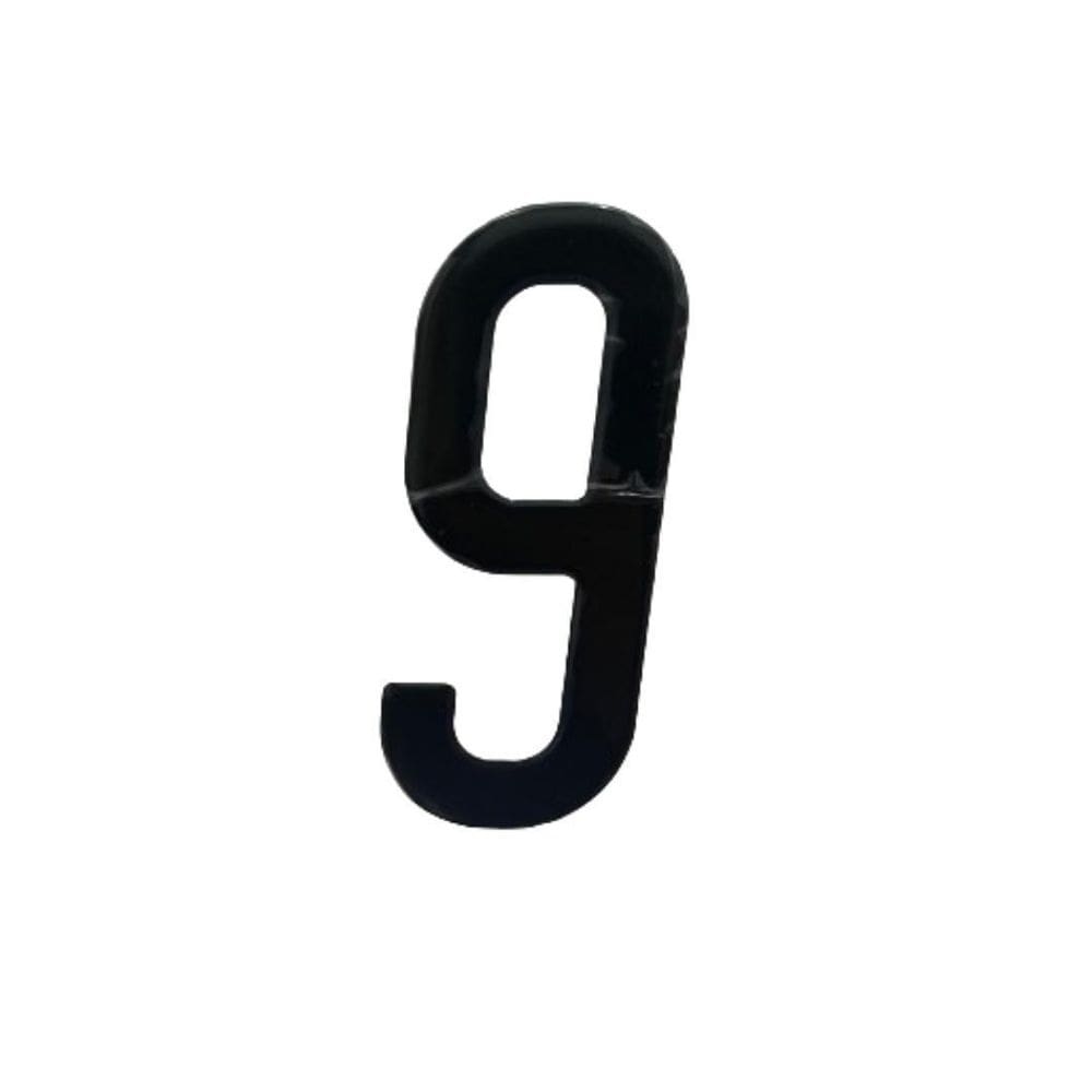 Numero Adesivo Preto Smartfix - 9