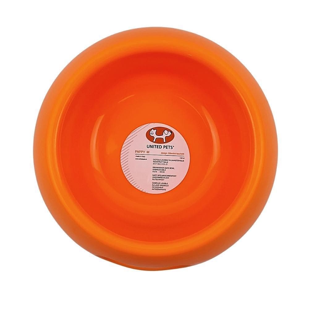 Comedouro Pet Para Cachorro United Pets Pappy Laranja Tam M