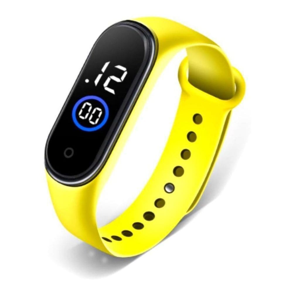 Relógio Led Quadrado Digital Feminino E Masculino Esportes