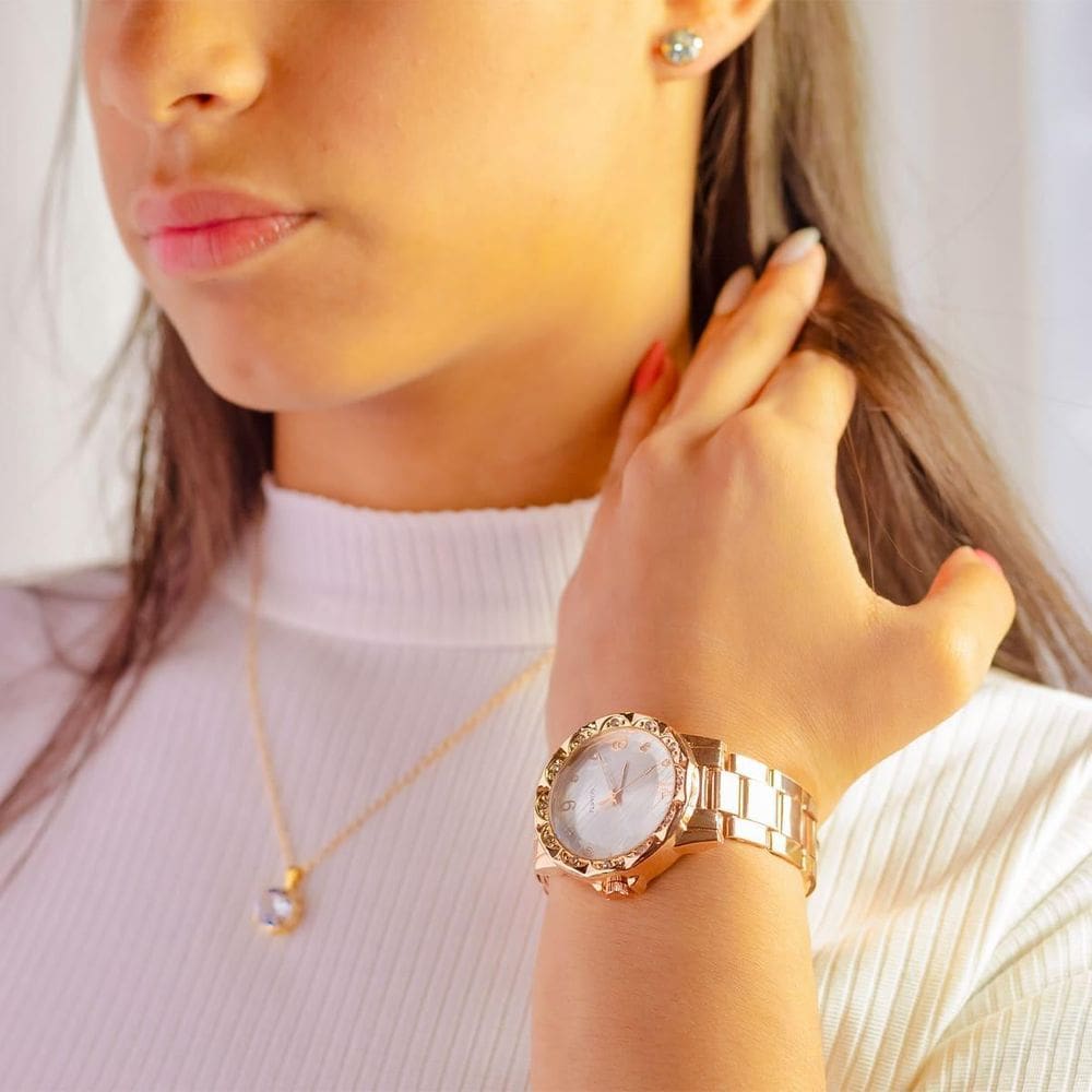 Relógio Feminino Rose + E