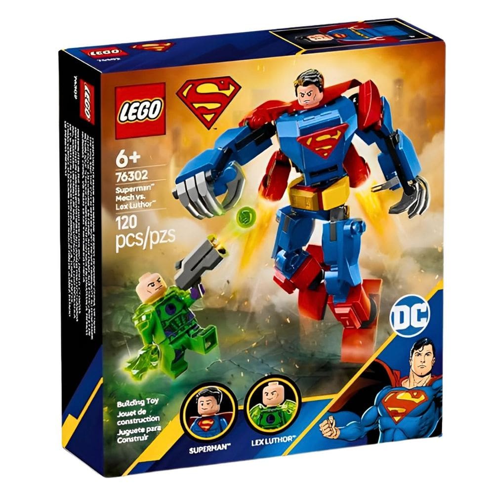 Robo do Supermanx Lex Luthor-lego
