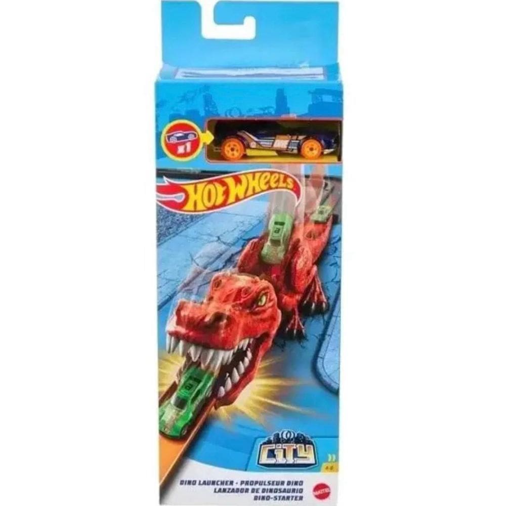 Hot Wheels Pista City Lançador Nemesis