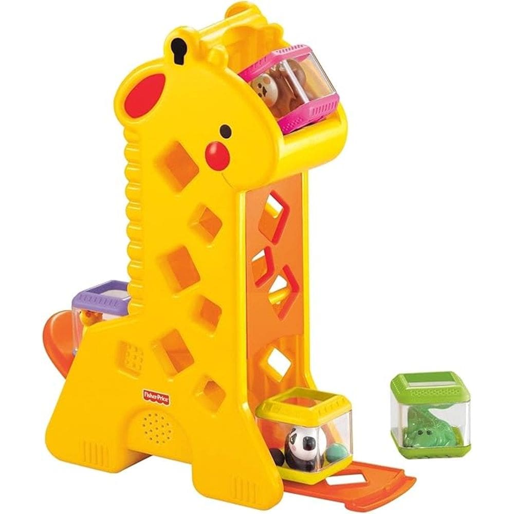 Fisher Price Girafa Com Blocos