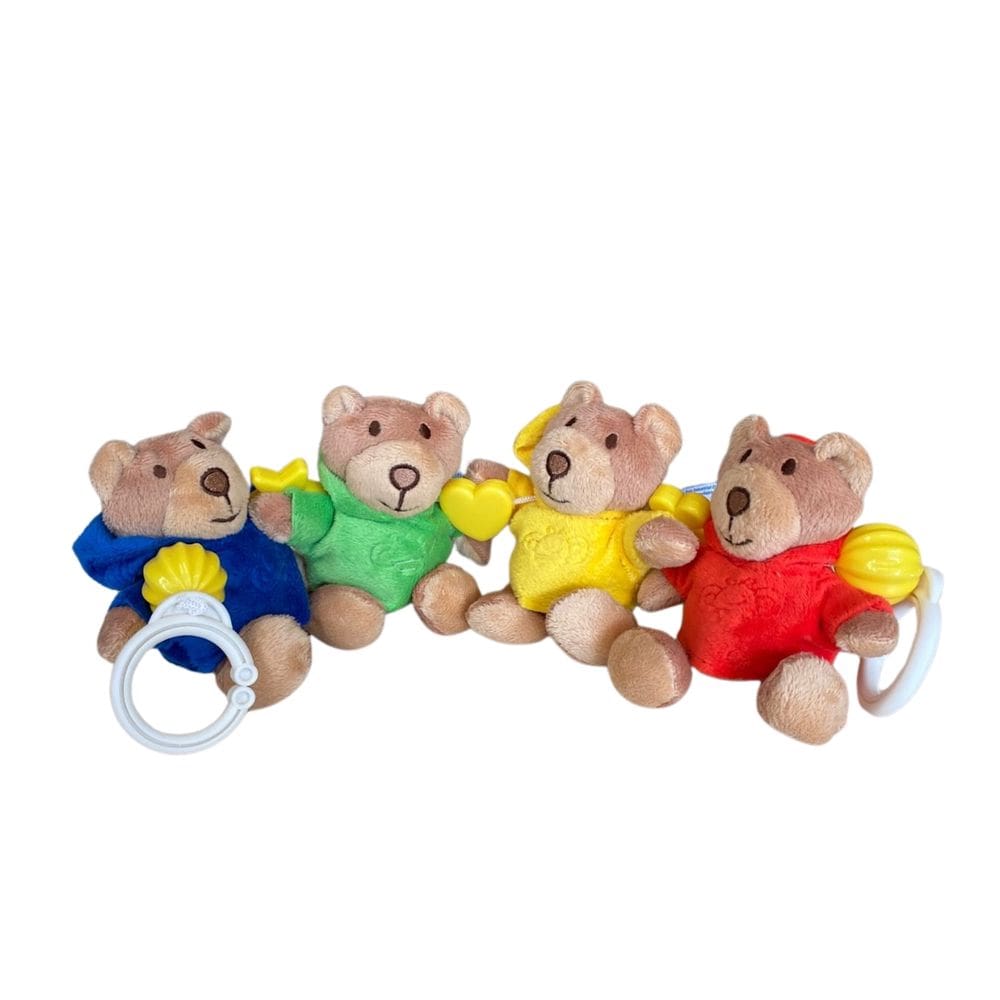 Móbile para Carrinho Em Pelúcia Ursos Plush - Coloria