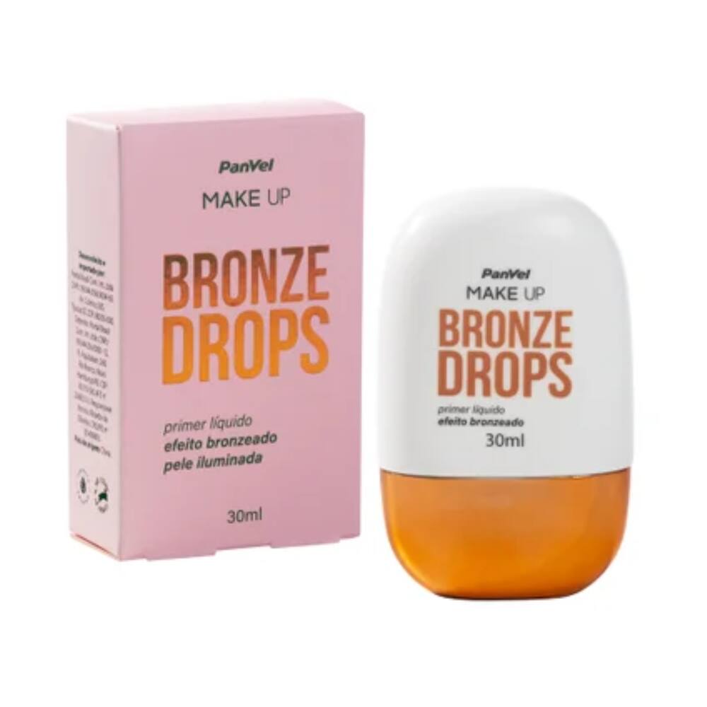 Primer Líquido Panvel Make Up Bronze Drops 30ml