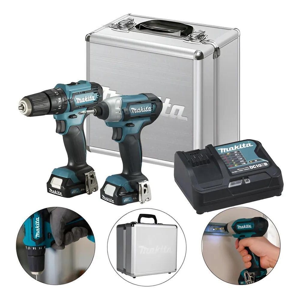 Combo Furadeira Parafusadeira De Impacto - Clx228Sax Makita