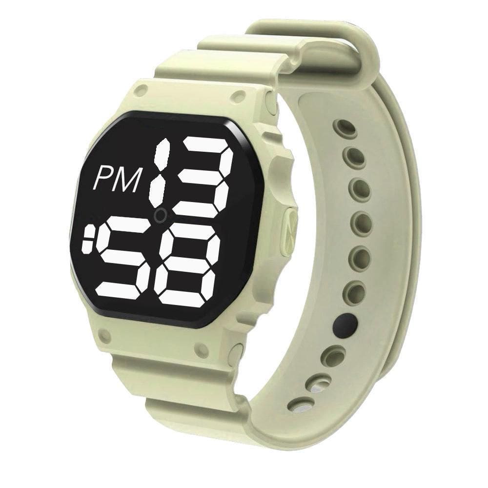 Relógio Digital Esporte Bracelete Led Adulto Infantil Barato