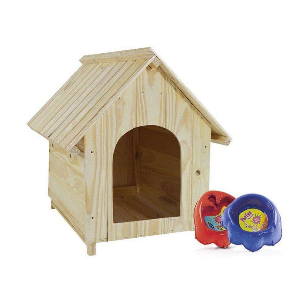 Casinha De Cachorro Madeira Pequena