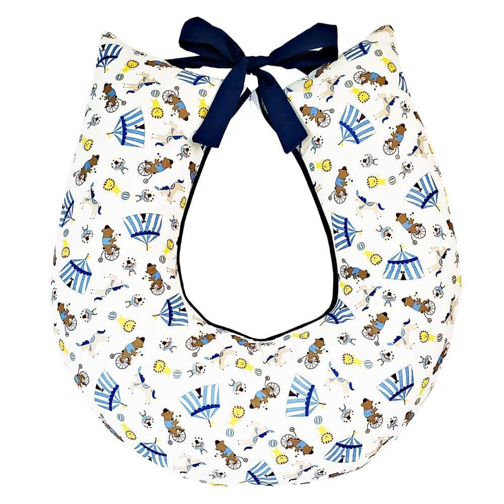 Almofada Amamentação Circus Azul Marinho