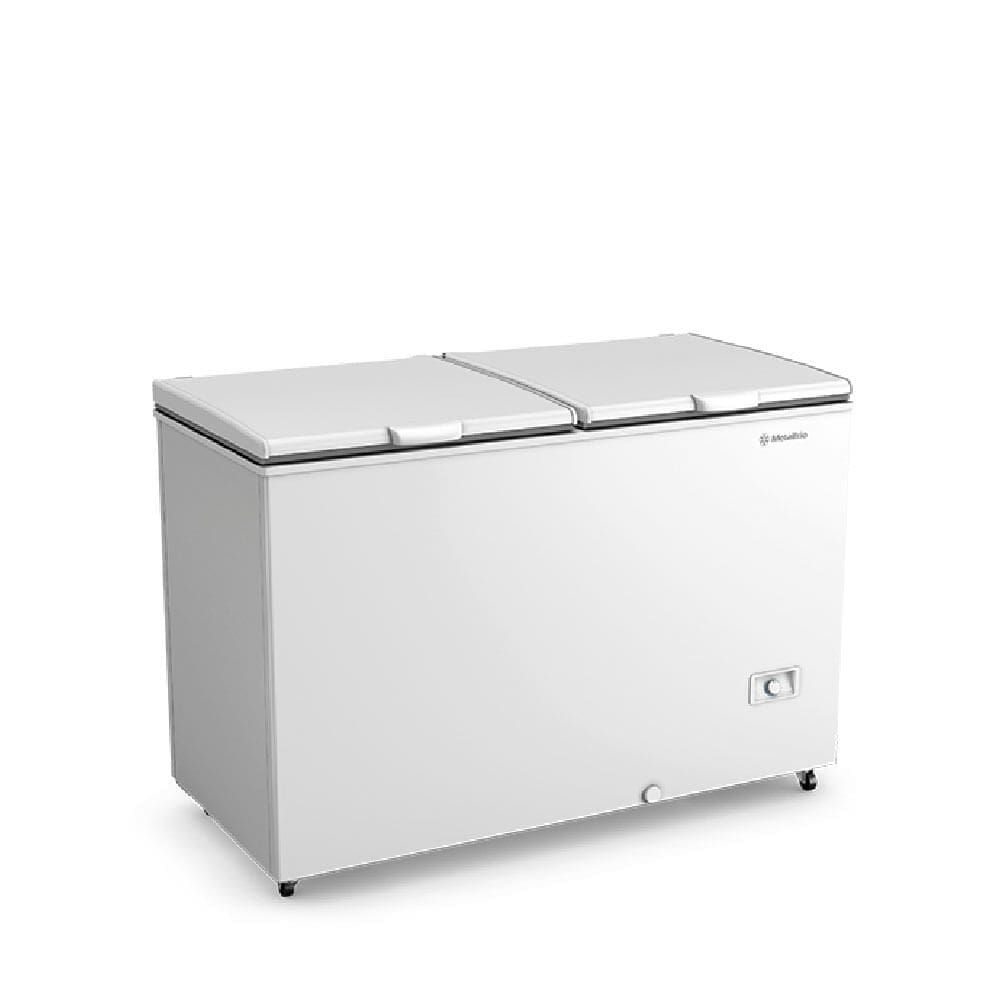 Freezer Horizontal Inverter Dupla Ação Chest Freezer Metalfrio DA420IFT01 419 Litros Branco Bivolt