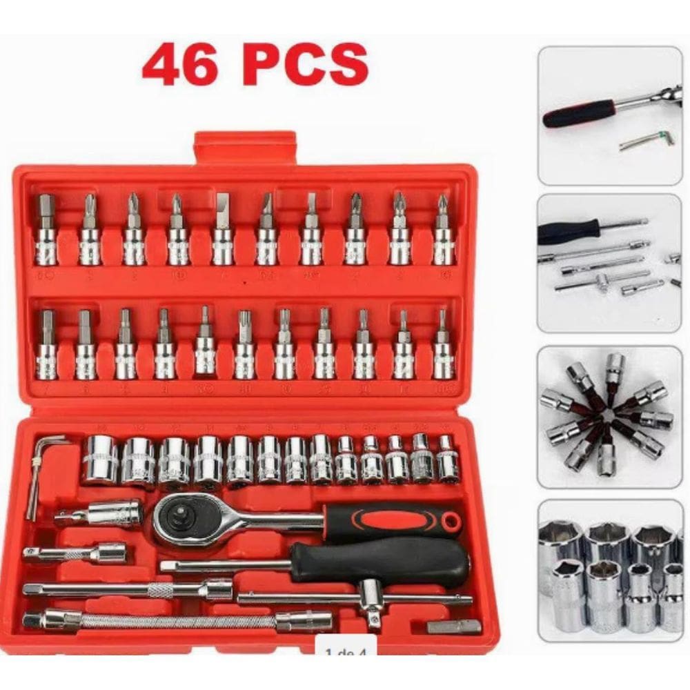 Kit De Ferramentas Para Uso Doméstico Fácil Transporte