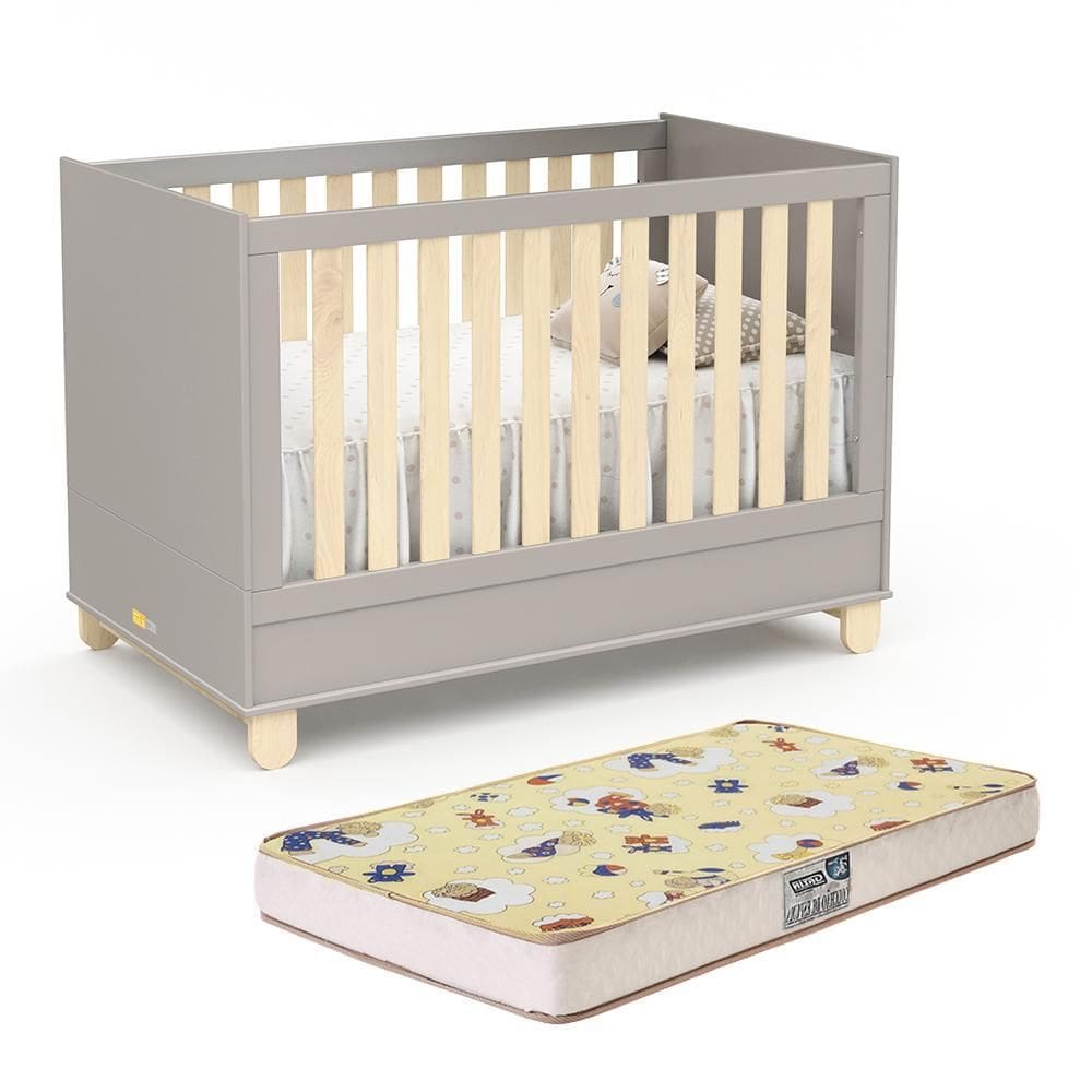 Berço Americano Rope New com Colchão Supreme - Matic Móveis