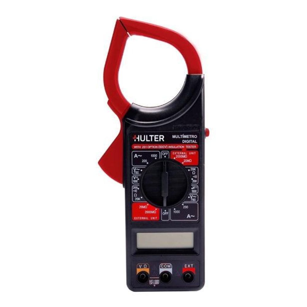 Alicate Mult Amper Dig Cat Ii Ac 750V/Dc 1000V Hulter