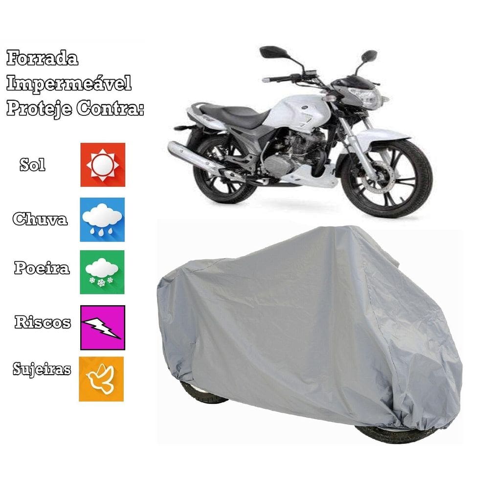 Capa Cobrir Moto Dafra Riva 150 100 % Impermeável E 100%