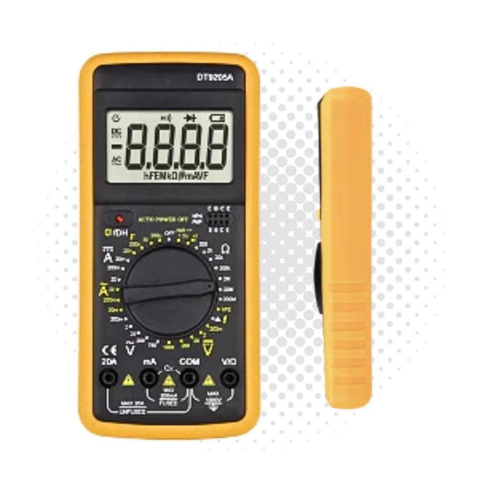 Multímetro Função Medição Tensão E Capacitância