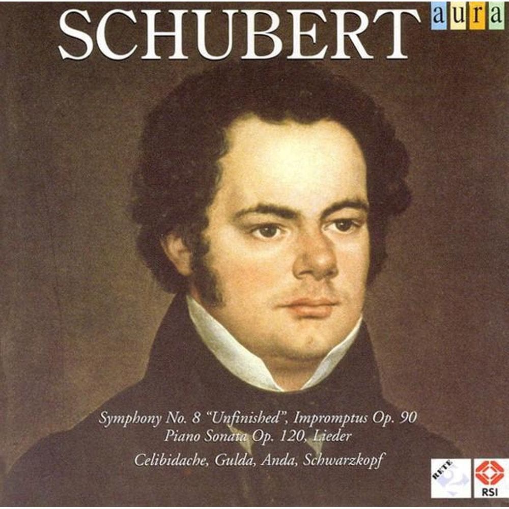 Schubert - Celibidache,Gulda,Anda,Schwarzkopf - Cd