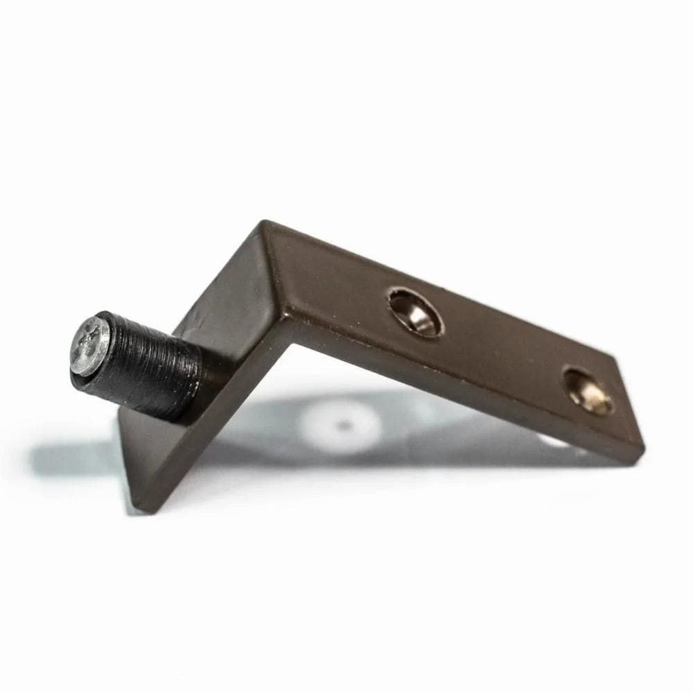 Pino Guia Cantoneira De Alumínio 9Mm Porta De Correr Bronze