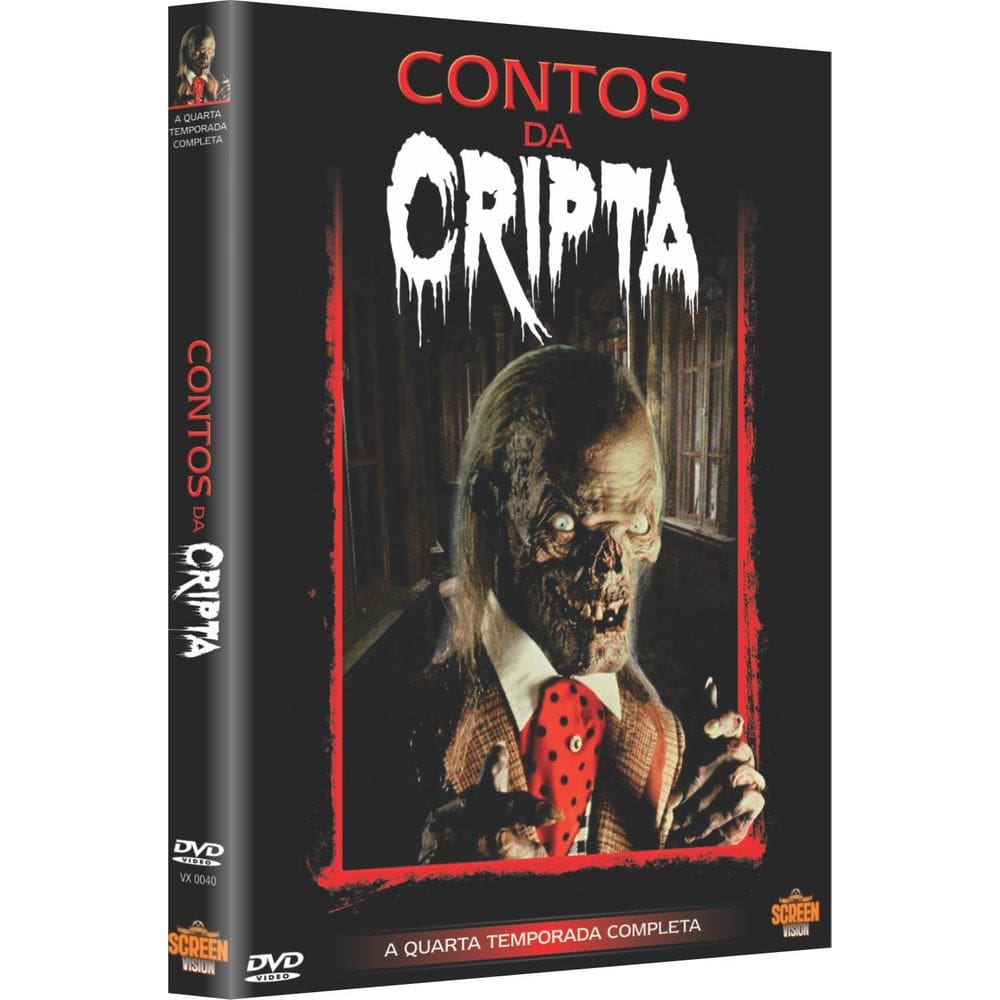 Contos da Cripta - 4 Temporada em Digipack - Terror 14 Anos