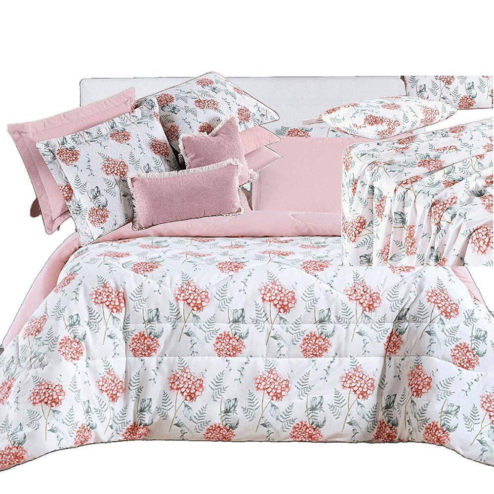 Kit Coordenado Edredom, Cobre Leito E Lençol Sensuale Super