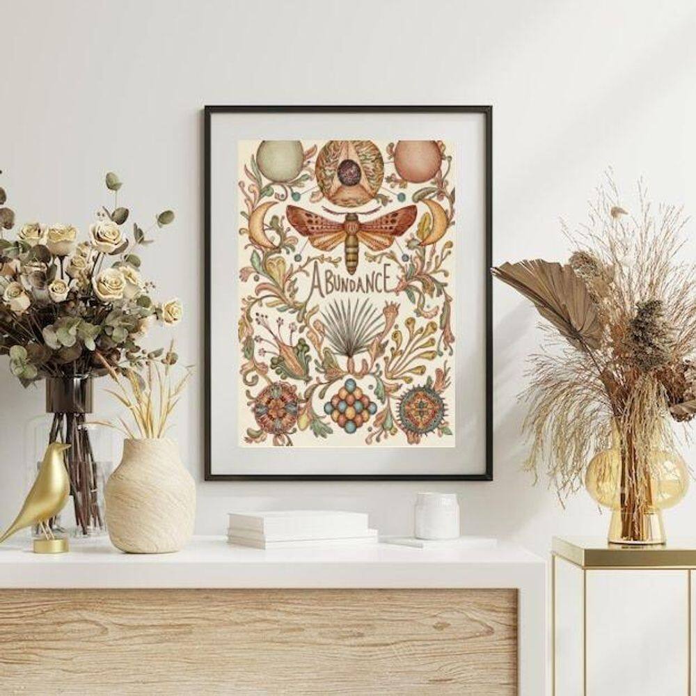 Quadro Libélula Abundance - 60X48Cm