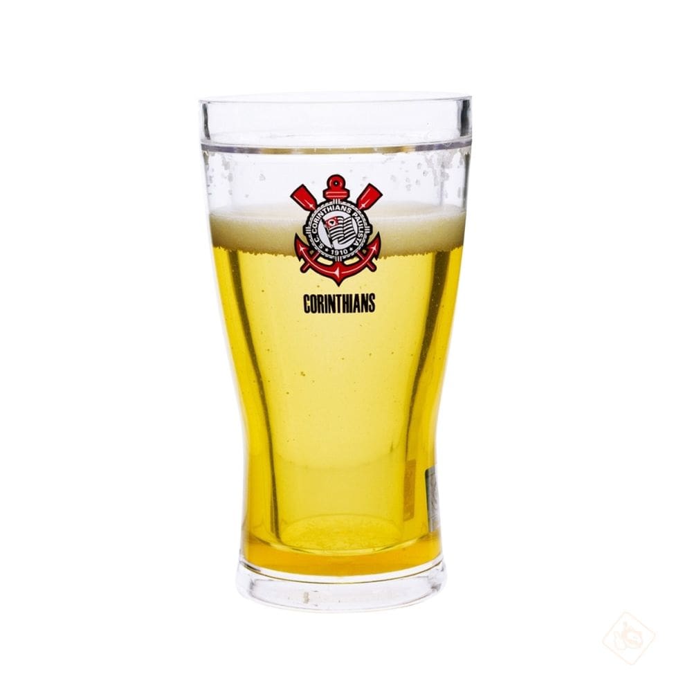 Copo de Cerveja Térmico Corinthians 350ml - Mileno