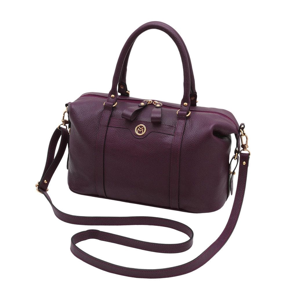 Bolsa Feminina Couro Bovino Transversal Mariart Alexandrita