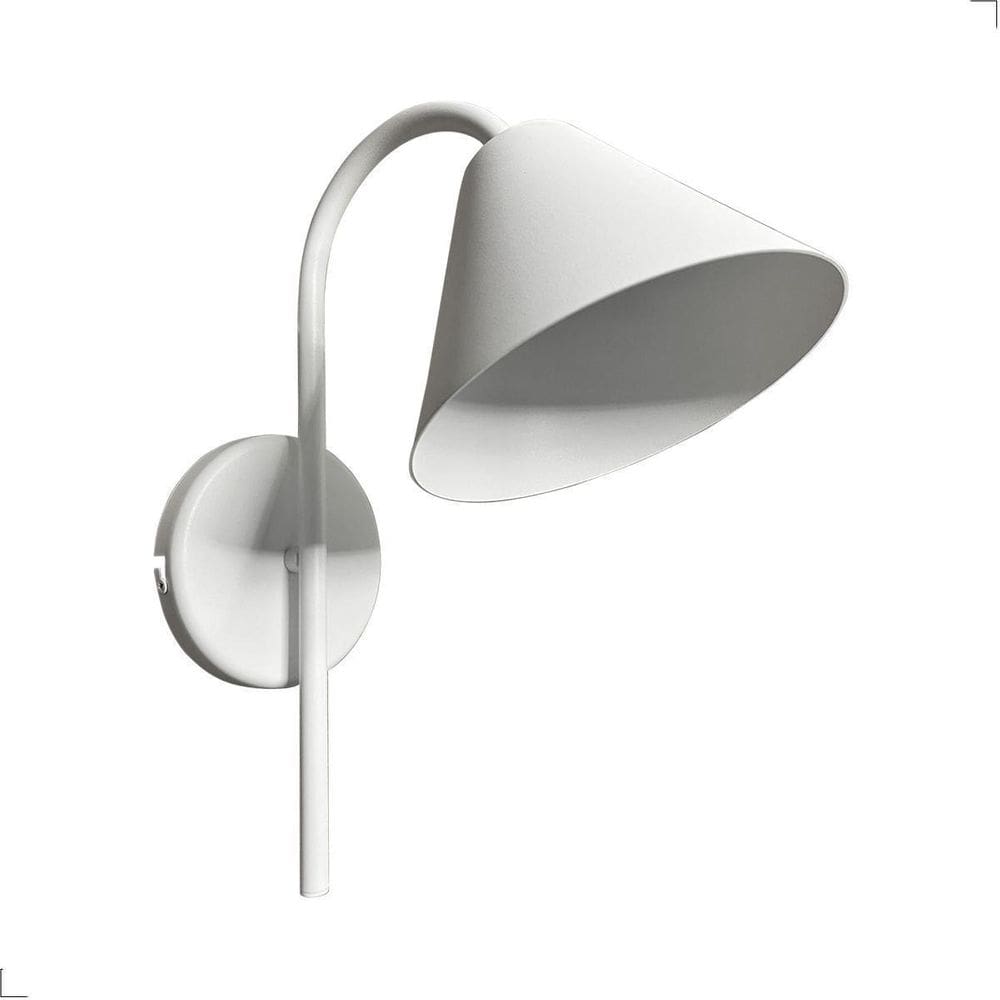 Arandela Parede Industrial Curvada Cúpula Alumínio 1Xgu10