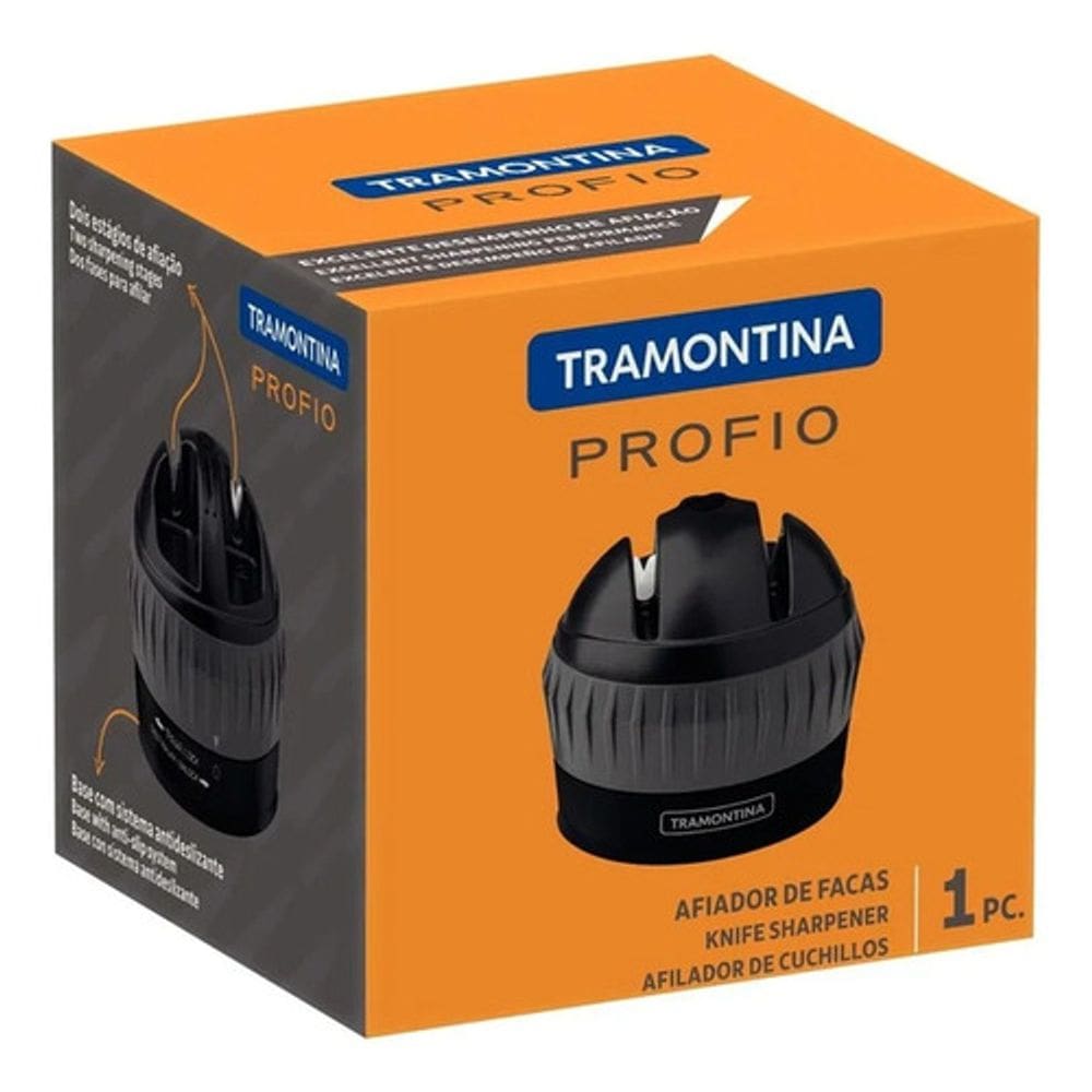 Afiador de Facas Profio Preto - Tramontina