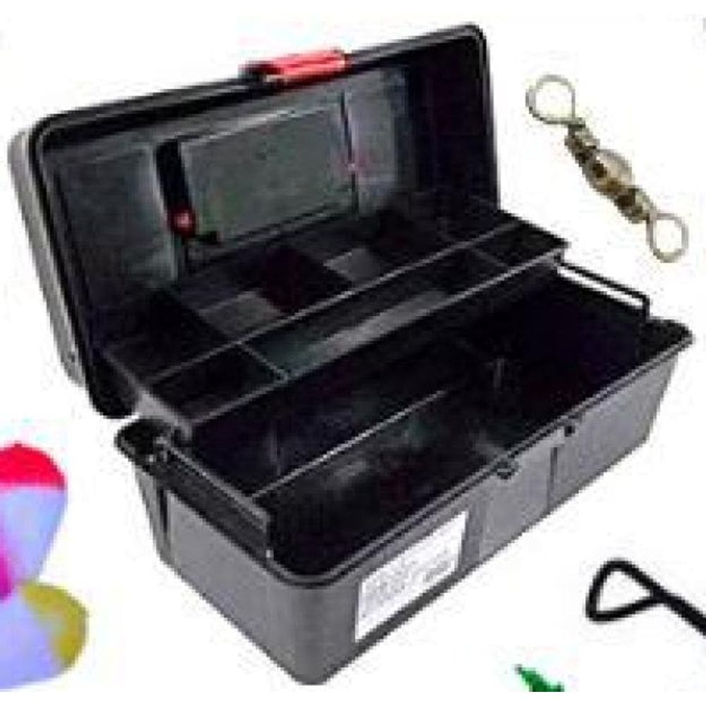 Kit De Pesca Maleta Com Acessórios Linha Boia Vários Itens