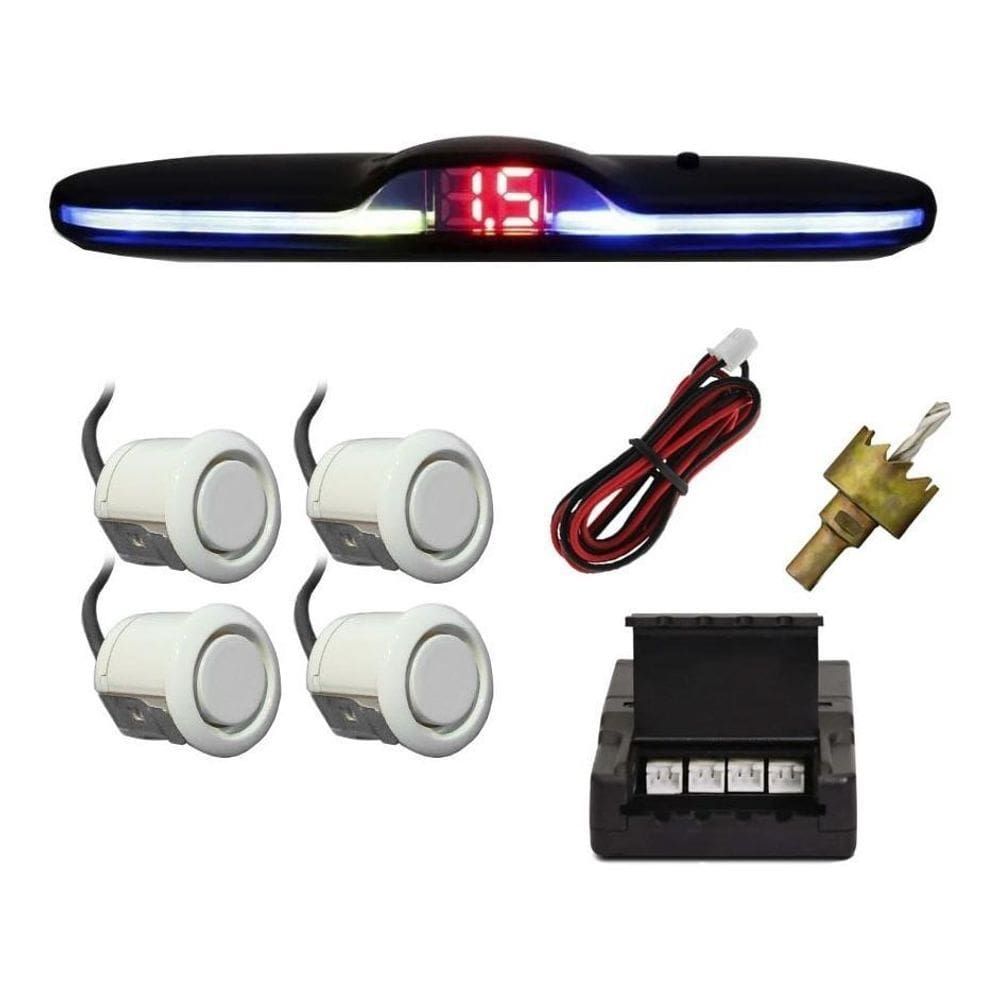Sensor De Estacionamento Kx3 Branco